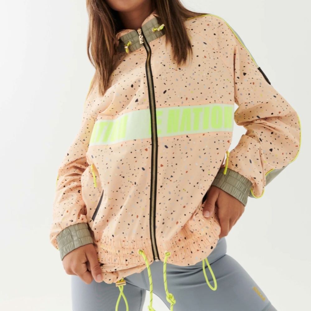 Man Down Jacket- Rock Print
